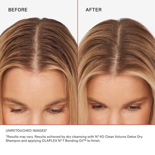 Olaplex Nº.4D Clean Weightless Volume Healthy Scalp Dry Shampoo: Absorbs Oils & Neutralizes Odor | No Powdery Residue | For Coily, Curly, Straight, and Wavy