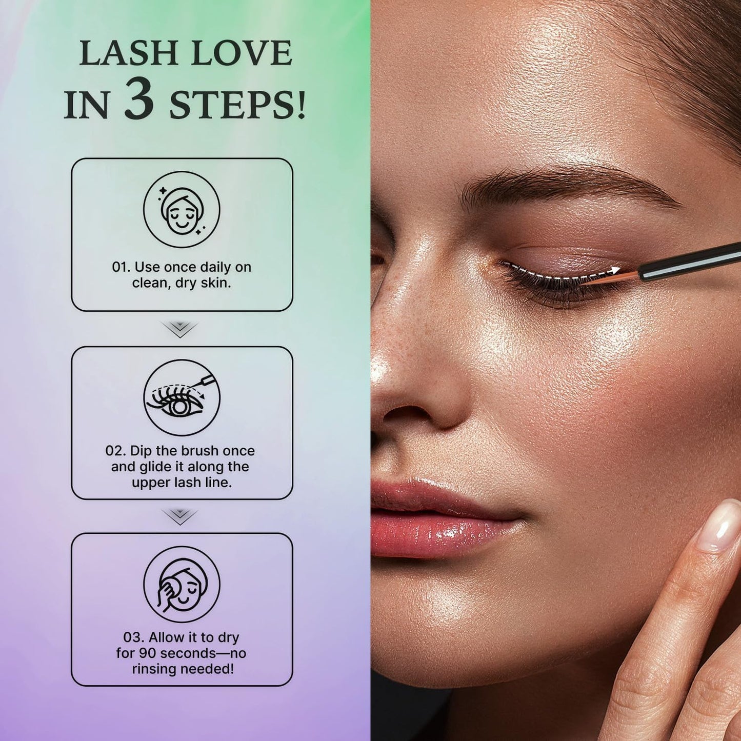 VieBeauti Eyelash Serum - Daily Conditioning for Healthier Lashes | Vegan & Cruelty-Free Formula