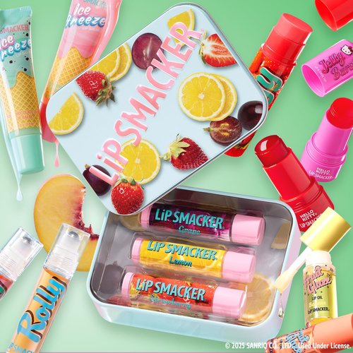 Lip Smacker Fruit Glaze Lip Oil - Ultra-Hydrating, High-Shine Finish, Non-Sticky Flavor | Banana