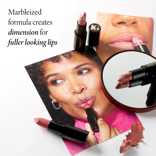 LAURA GELLER NEW YORK Italian Marble Sheer Lipstick - Dolce - Hydrating & Lightweight - Vitamin E & Caster Seed Oil - Cream Finish