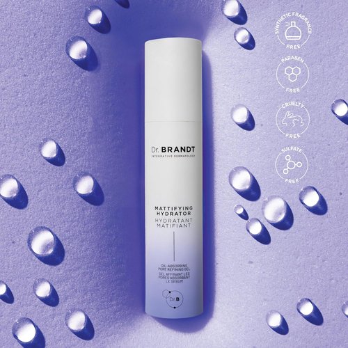 Dr. Brandt Pores No More Mattifying Hydrator - Controls Shine & Enlarged Pores - 1.7 oz Hydration