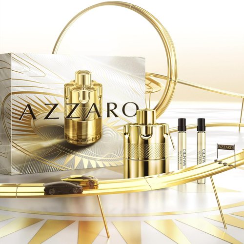 Azzaro Forever Wanted Elixir - Men's Cologne Gift Set | 3-Piece Set with 100ml Fragrance & 2 Travel Sprays
