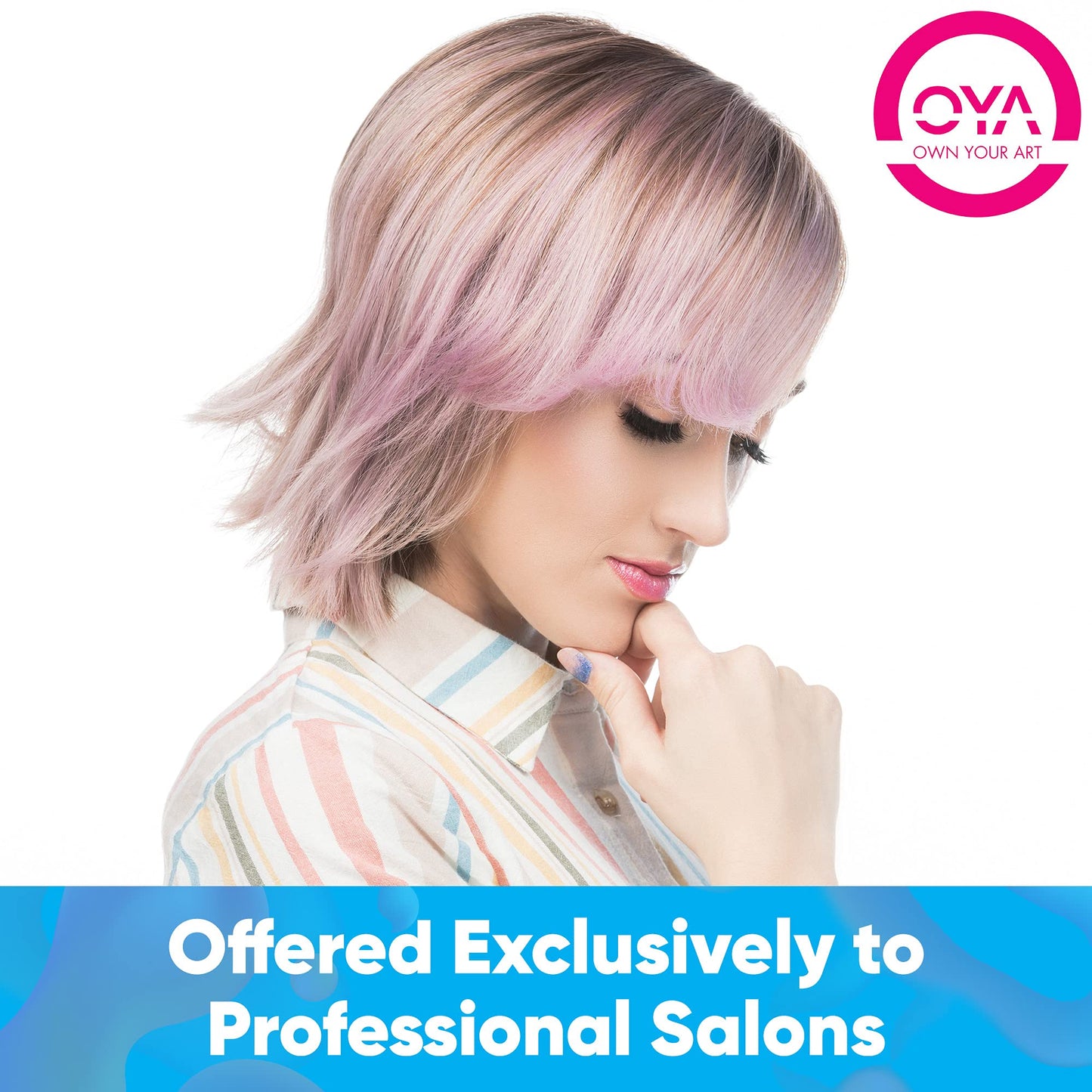 OYA FINIT Quick Drying Strong Hold Hairspray - 250ml Luminous Flexible Hold for Women and Men - Softening and Protective Spray for All Hair Types