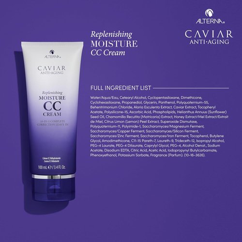 CAVIAR Anti-Aging CC Cream - 10-in-1 Moisture Treatment for Nourishing & Hydrating Hair