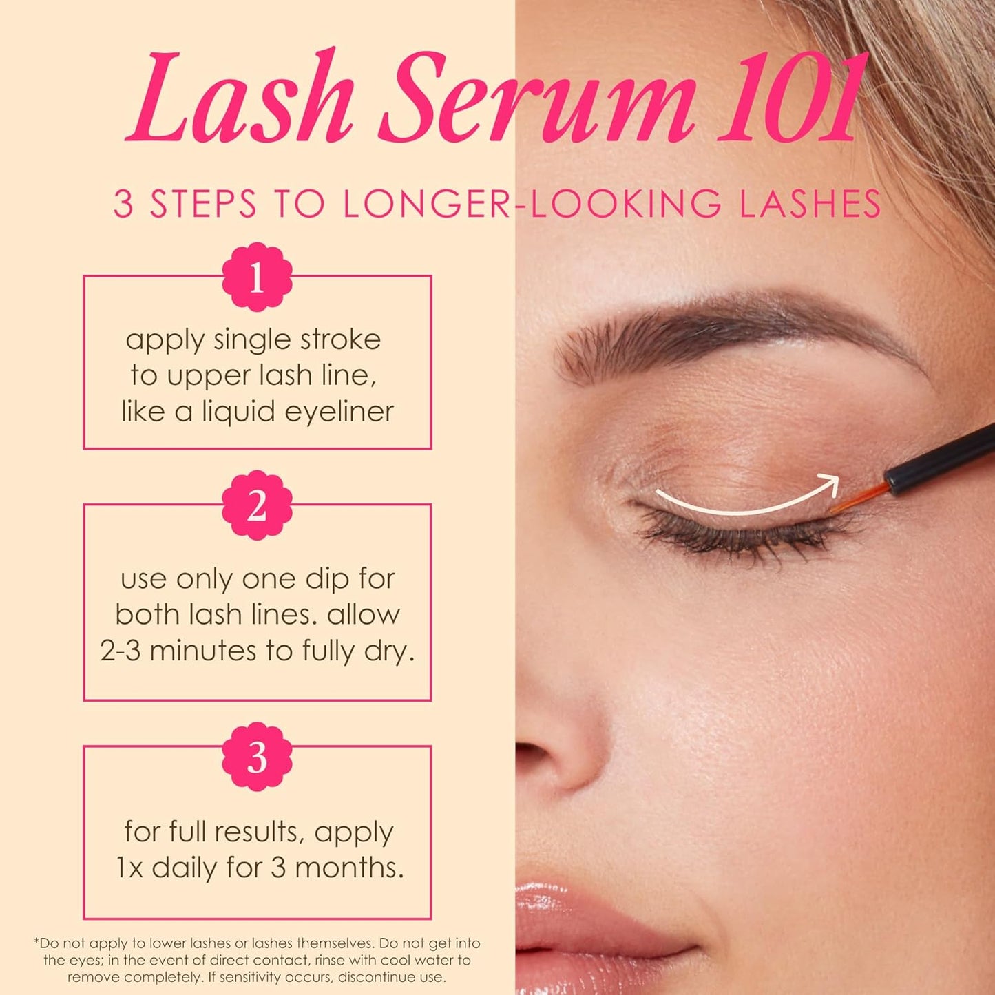 Grande Cosmetics Lash & Brow Care Systems - Multi-Step Enhancing Set for Longer, Fuller Lashes & Brows