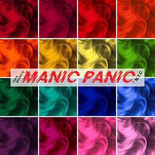 MANIC PANIC Blue Lightning Hair Bleach Kit - 30 Volume Developer & Powder Lightener | Lifts Up to 5 Levels, Vegan & Cruelty-Free