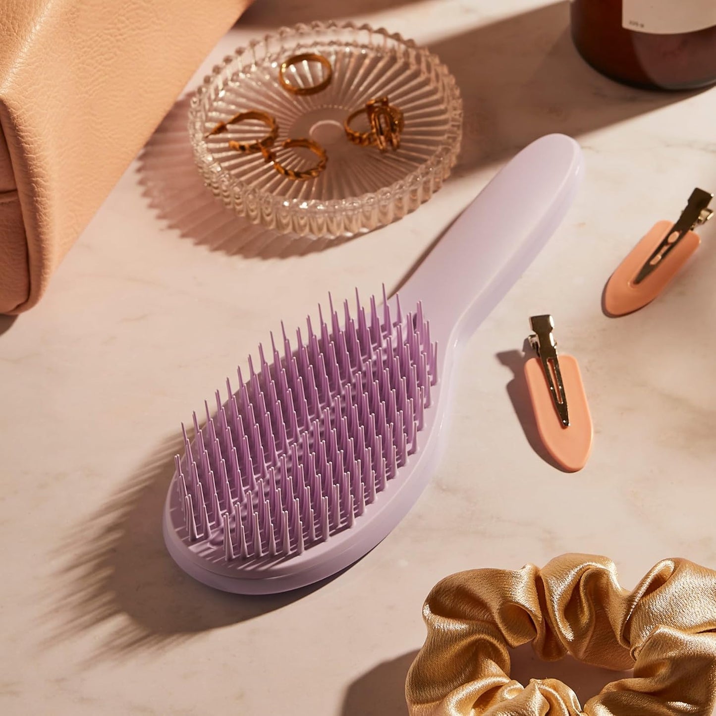 Tangle Teezer The Ultimate Styler Hair Brush - Adds Volume, Texture & Shine | Lilac Cloud