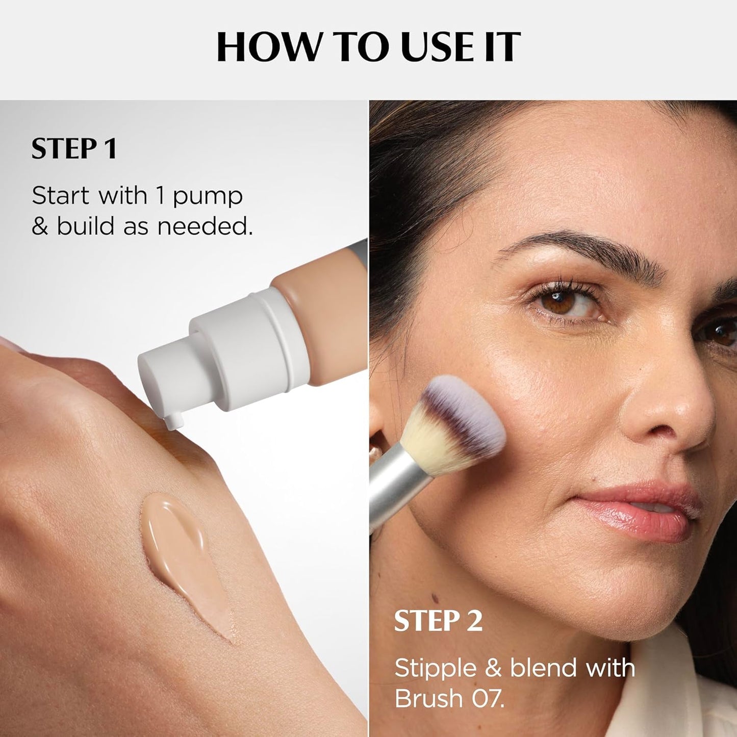 IT Cosmetics CC+ Cream - Natural Full Coverage Foundation With SPF 50+ & Anti-Aging Hydration | Lightweight, 24H Wear