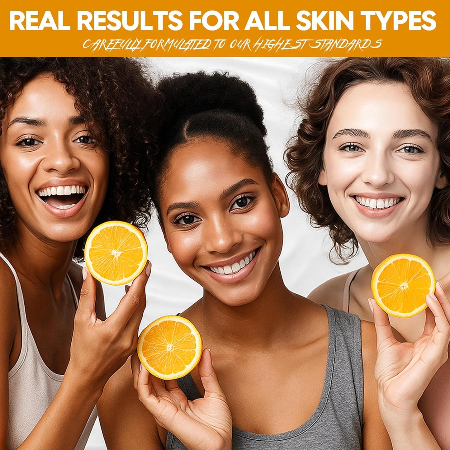 Skiennix Vitamin C Serum - Anti-Aging 20% Super C Formula with Hyaluronic Acid & Peptides | 1.7 Fl Oz