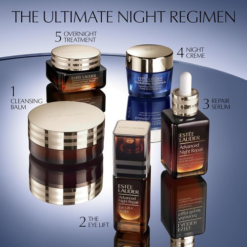 Estée Lauder Advanced Night Repair Duo Set - 1 Fl Oz Serum & 0.5 Fl Oz Eye Lift Cream | Hydrating, Lifting & Firming with Hyaluronic Acid & Peptides