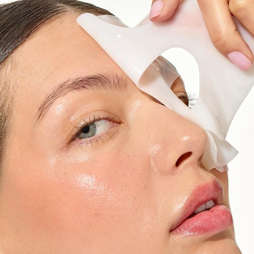 Mario Badescu Advanced Collagen Hydrogel Mask Set of 3 | Face Mask with Peptides, Hyaluronic Acid & Niacinamide for Hydrating, Firming, Brightening & Soothing Skin