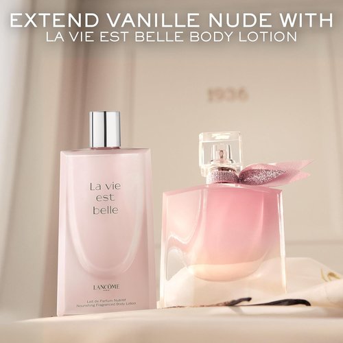 Lancôme La Vie Est Belle La Vie Vanille Nude Eau de Parfum - Long-Lasting Floral & Sweet Fragrance for Women
