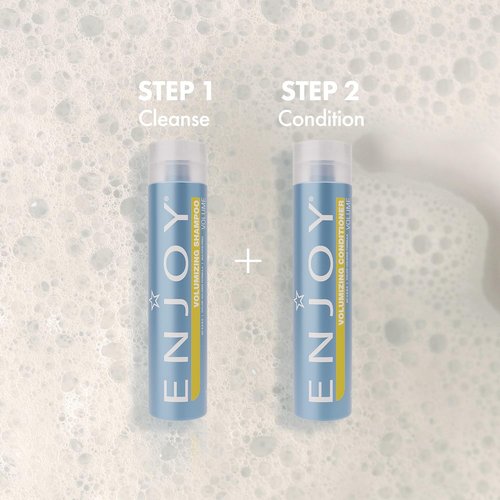 **Enjoy Volumizing Conditioner - Lightweight Moisture & Body for Fine Hair, 10.1 Fl Oz | Shine-Enhancing Formula**