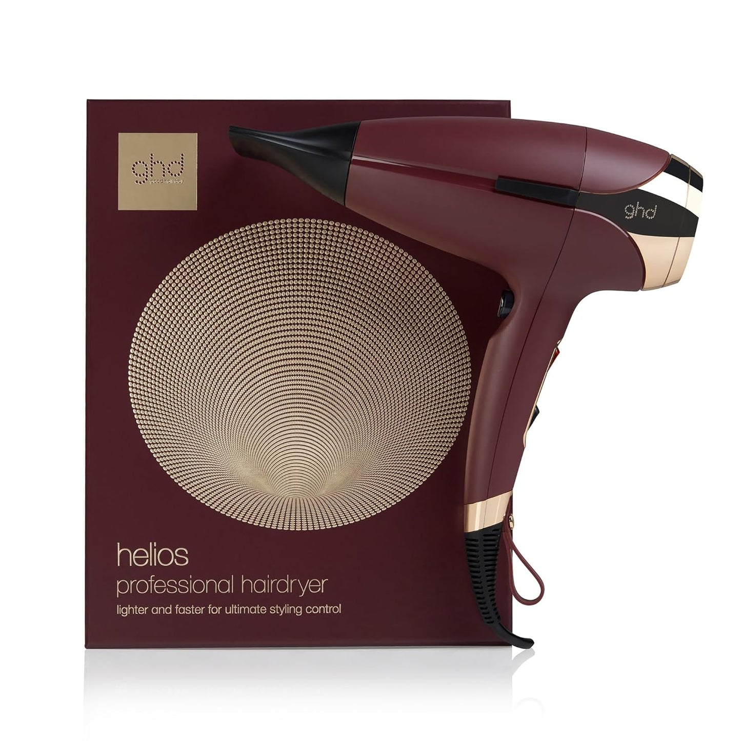 GHD Helios Hair Dryer - 1875W Professional Blow Dryer with Brushless Motor for Salon-Worthy Styles