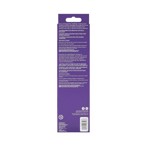Goody Clean Radiance Oval Cushion Hair Brush - Effortless Styling for Smooth, Shiny Hair