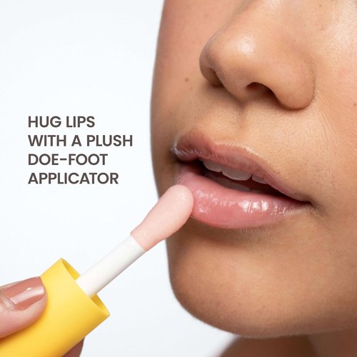 Burt's Bees Lip Oil - Clear Day Hydration, Nourishing & Softening, Tint-Free, 0.15 Ounce