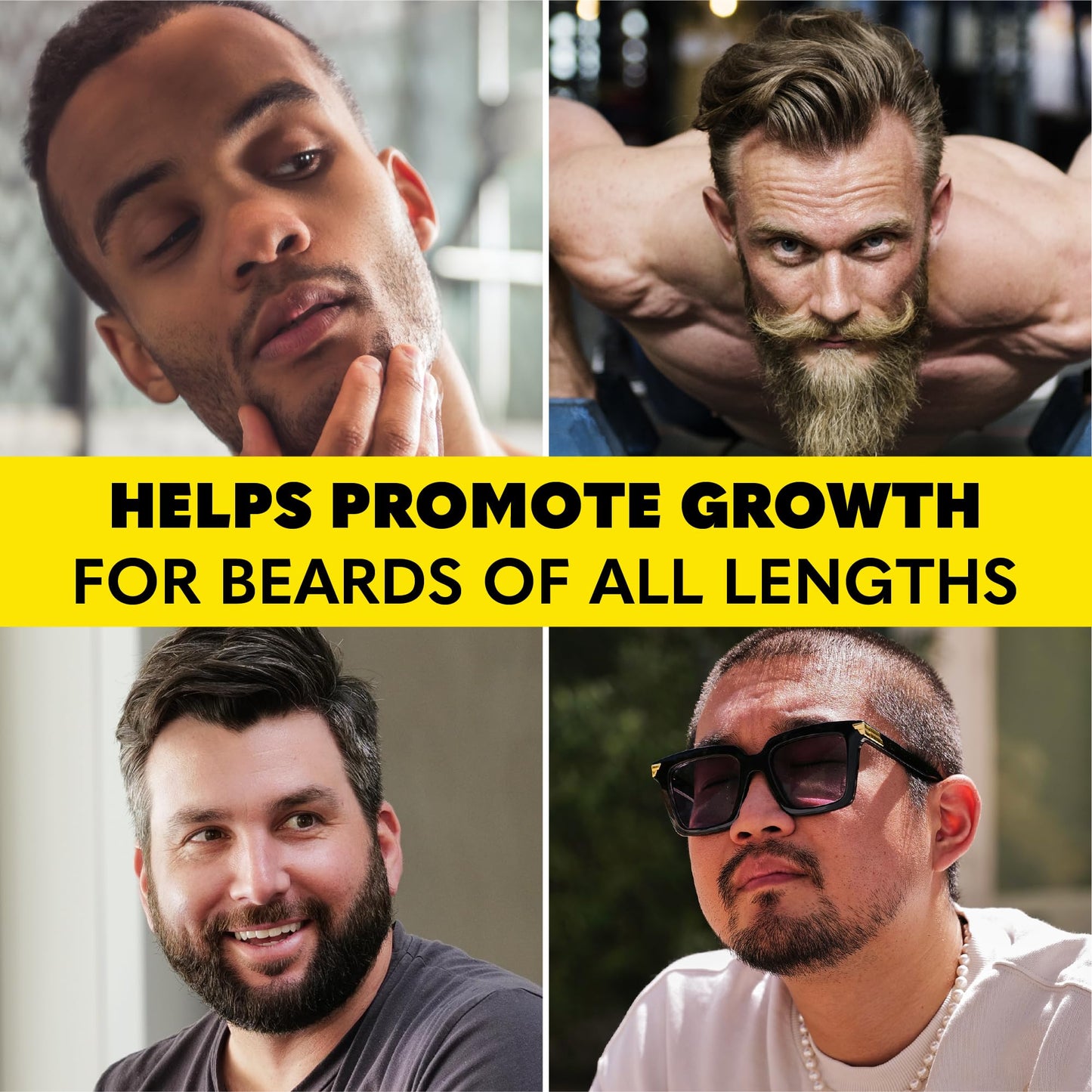 The Beard Club Beard Club Essential Beard Growth Kit - Growth Oil, Growth Vitamins, Growth Vitamin Spray & Beard Brush