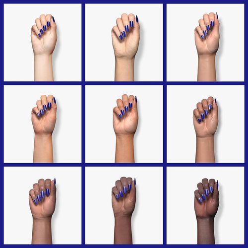 Beetles Blue Gel Nail Polish - Sapphire Love Color, Royal Blue Gel Polish, Soak Off Uv LED Spring Nails for Manicure Salon DIY Design Gifts for Women