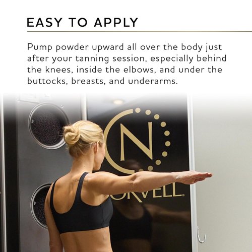 Norvell Tinted Drying Powder - Talc-Free Finishing Powder for Flawless Spray Tan | 0.5 oz