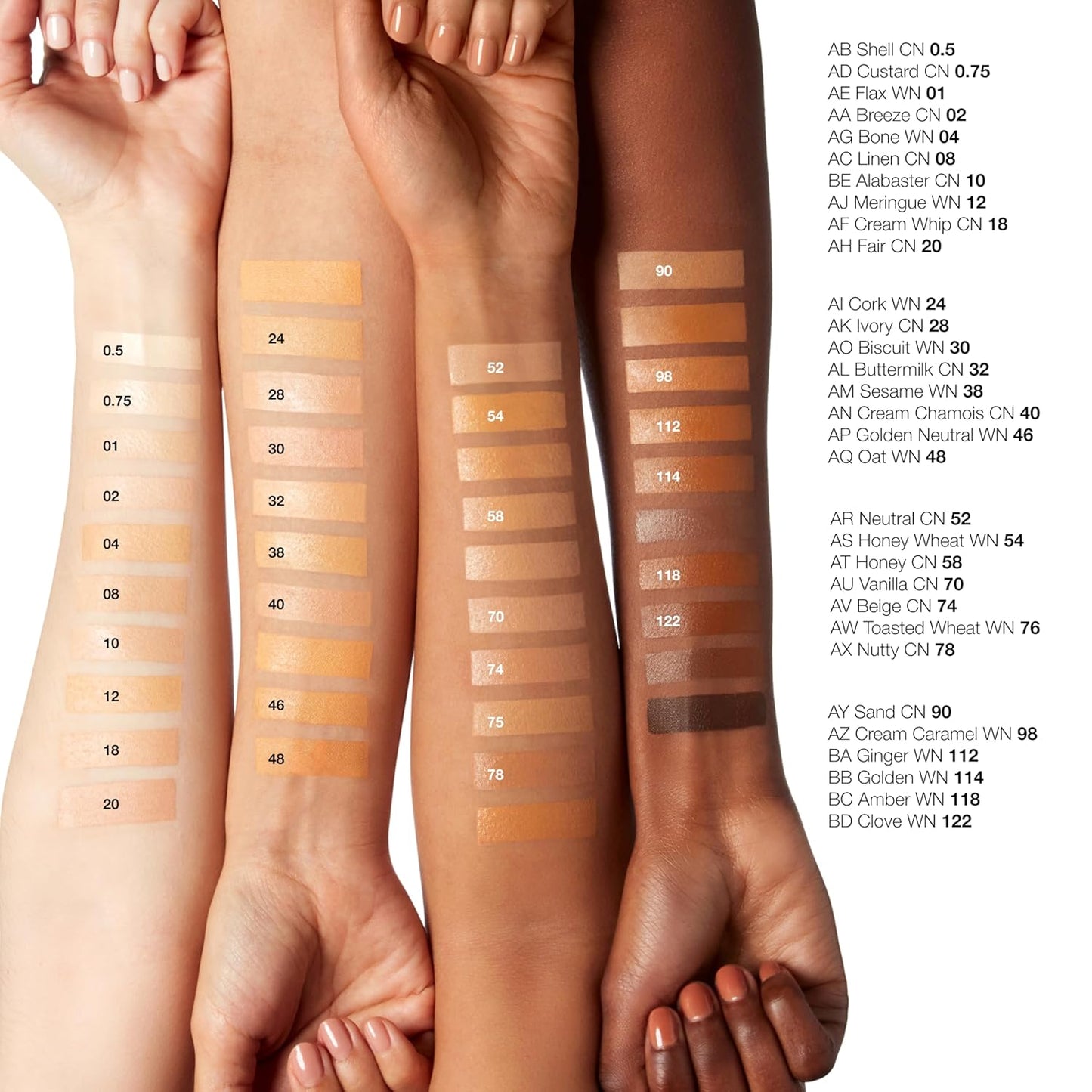 Clinique Beyond Perfecting Foundation + Concealer - Full Coverage | Natural Matte Finish for All Skin Types