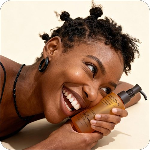 Glo Melanin Brightening Body Oil - Lightweight Moisturizer with Vitamin C & Turmeric for Melanin-Rich Skin (8 oz)