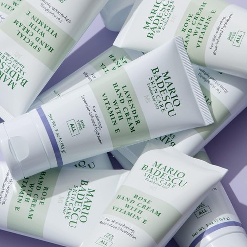 Mario Badescu Rose Hand Cream - Non-Greasy, Fast-Absorbing Formula for Dry Hands | 3 Oz