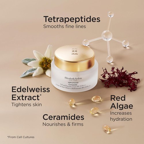 Elizabeth Arden Advanced Ceramide Face Cream - Hydrating Moisturizer with Peptides | 1.7 fl oz