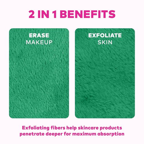 Original MakeUp Eraser 7-Day Set - Effortlessly Remove All Makeup with Just Water | 7 Cloths Included