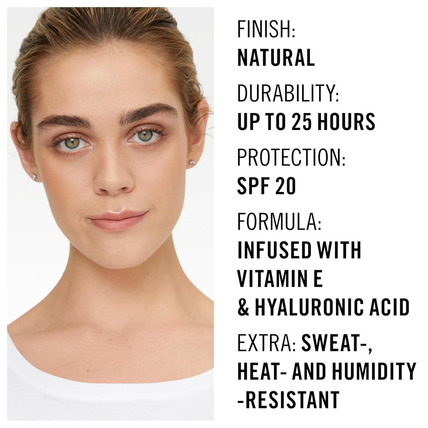 Rimmel London Lasting Finish 25HR - 200 Soft Beige - Foundation, 25-Hour Wear, Full Coverage, Waterproof, 1oz