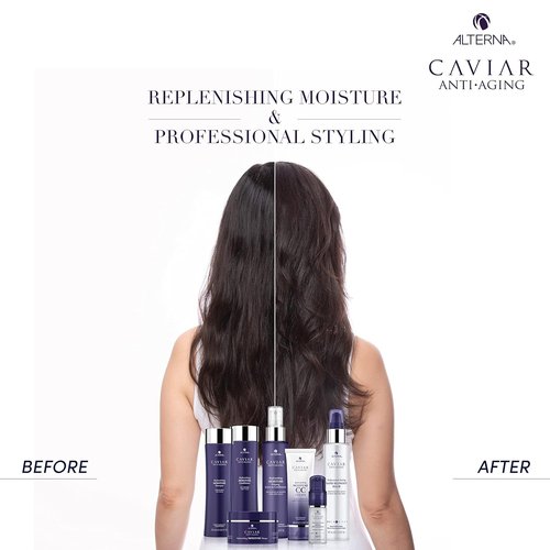 Alterna CAVIAR Anti-Aging Replenishing Moisture Shampoo - Hydrates & Restores Dry, Brittle Hair | Sulfate Free
