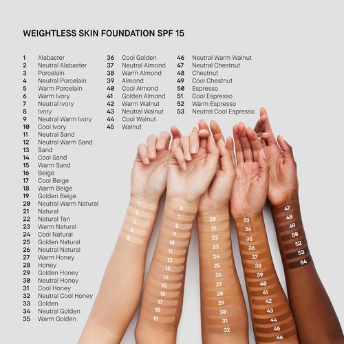 Bobbi Brown Weightless Skin Foundation SPF 15 - Oil-Control, 24-Hour Hydration, Natural Matte Finish | 1 Fl Oz