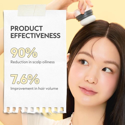 I DEW CARE Tap Secret Dry Shampoo Powder - Strengthening & Volumizing, Travel Size for Brunettes, 0.24 Oz