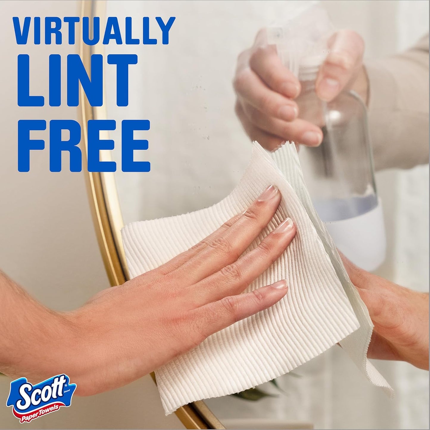 Scott Paper Towels - Choose-A-Sheet, 6 Double Rolls (12 Regular Rolls) | 108 Sheets Per Roll