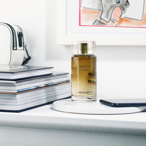 Karl Lagerfeld Bois De Yuzu Eau de Toilette Spray for Men - 3.3 oz | Fresh Citrus Fragrance