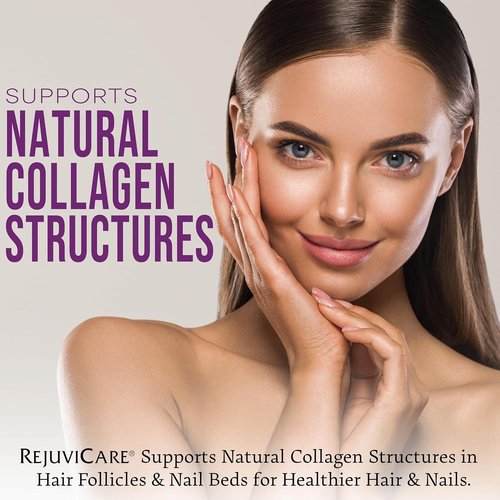 Rejuvicare Super Collagen - Hydrolyzed Collagen Peptides for Hair, Skin & Nails | 180 Capsules, 2 Pack