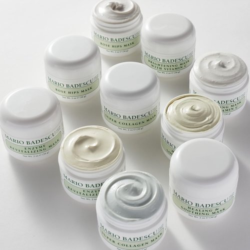 Mario Badescu Cucumber Tonic Face Mask - Healing & Soothing Enzyme Revitalizing Formula, 2 Oz