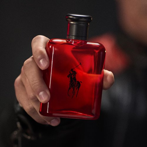 RALPH LAUREN FRAGRANCES Polo Red - Eau de Toilette - Men's Cologne - Woody & Spicy - With Grapefruit, Saffron, and Redwood - Medium Intensity - 1.34 Fl Oz Exclusive Size