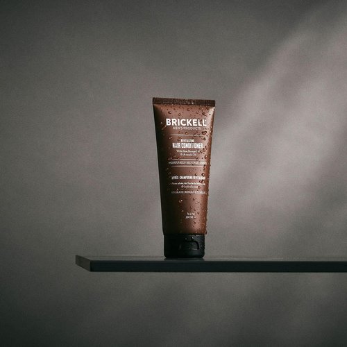 Brickell Men's Revitalizing Hair Conditioner - Natural & Organic Formula for Shine & Moisture | 3.4 Ounce