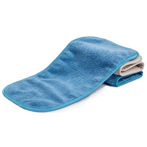 S&T INC. Reusable Makeup Remover Cloths - Always Off, 6” X 12”, Solid & Print, 3 Pack