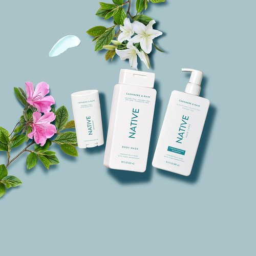 Native Cashmere & Rain 2-in-1 Shampoo & Conditioner Set - 16.5 Fl Oz | Hydrating & Nourishing Formula