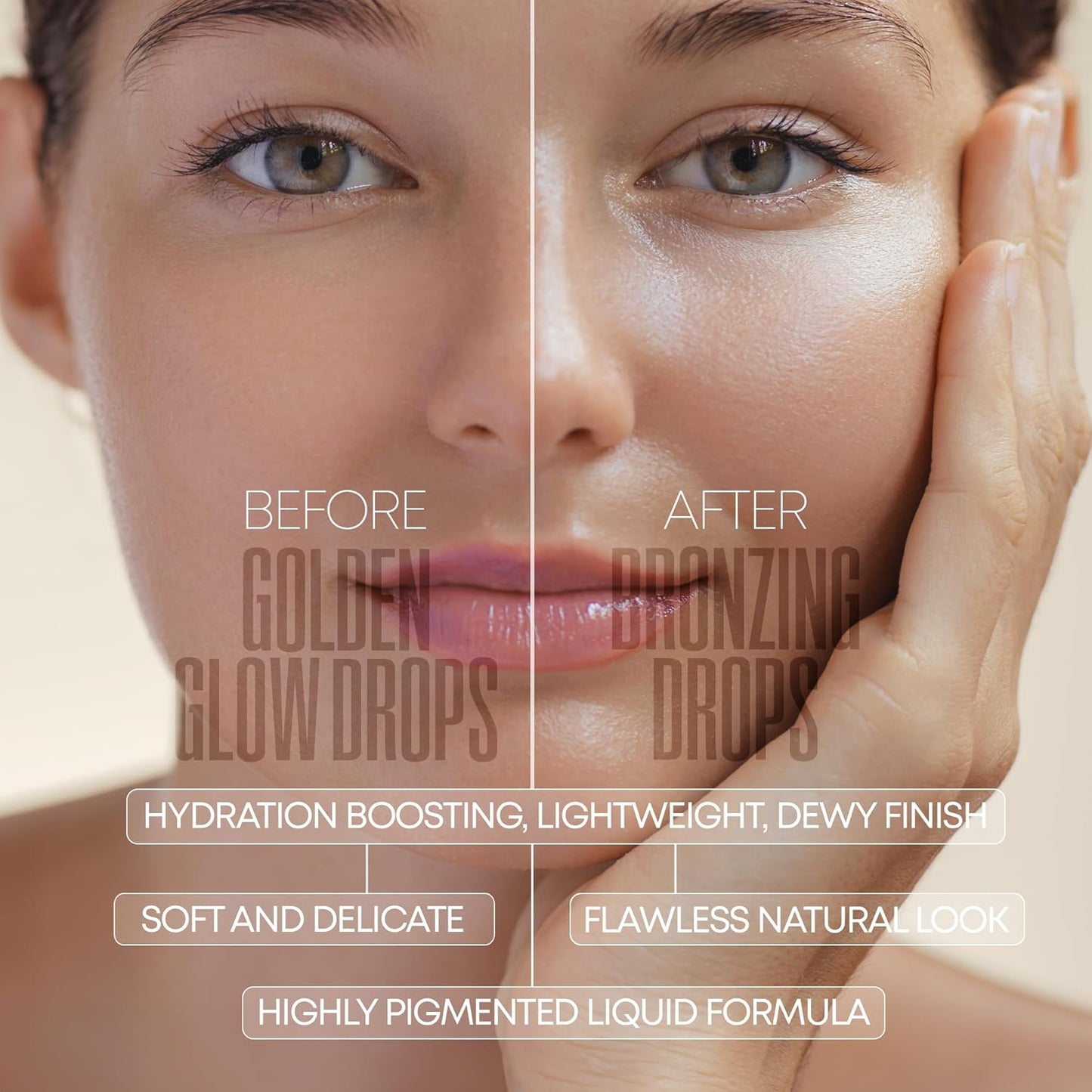 W7 Golden Glow Drops - Liquid Bronzing Drops for Flawless Skin & Radiant Glow | 30ml