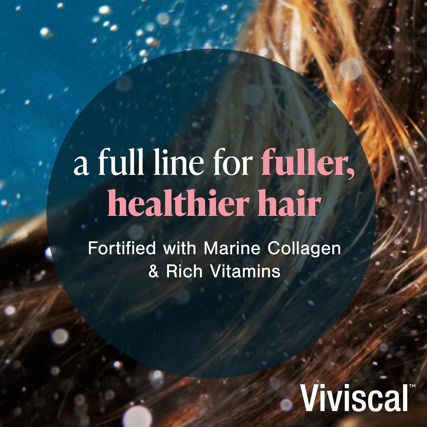 Viviscal Thickening Shampoo - Biotin & Keratin Formula for Stronger, Healthier Hair | 250ml (8.45 fl. oz.)