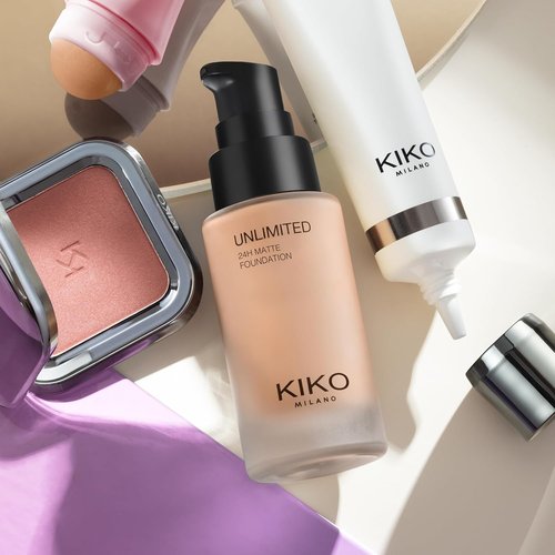 KIKO Milano Matte Foundation - Long-Lasting 24-Hour Hold in 3.5 WR | Flawless Finish Liquid Formula
