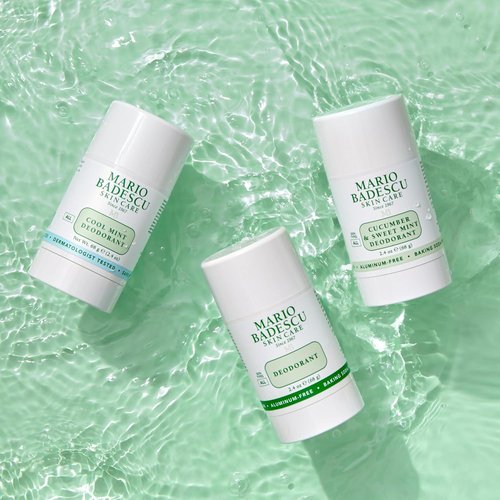 Mario Badescu Aluminum Free Deodorant for Women & Men | Baking Soda & Paraben Free | Underarm Odor Protection for All-Day Freshness | Gentle on Skin | Nourishing Botanical Blend