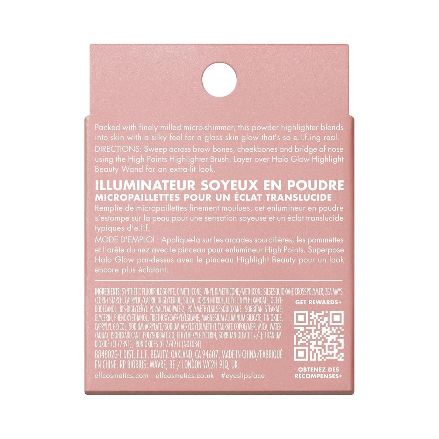 e.l.f. Halo Glow Highlighter - Long-Lasting Luminous Finish with Micro-Shimmer | Vegan & Cruelty-Free, Soft Pearl Era