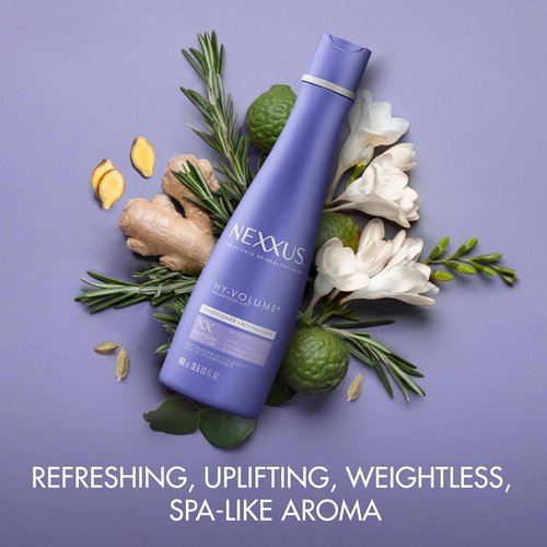 Nexxus Hy-Volume Conditioner - Weightless Lift with Collagen & Hyaluronic Acid for Flat Hair | 13.5 Fl Oz