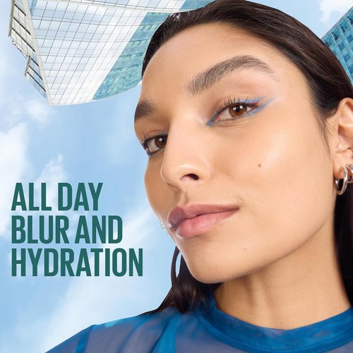 Maybelline Poreless Jelly Primer - Hydrating & Blurring Formula with 2% Niacinamide | Clear, 1 Count