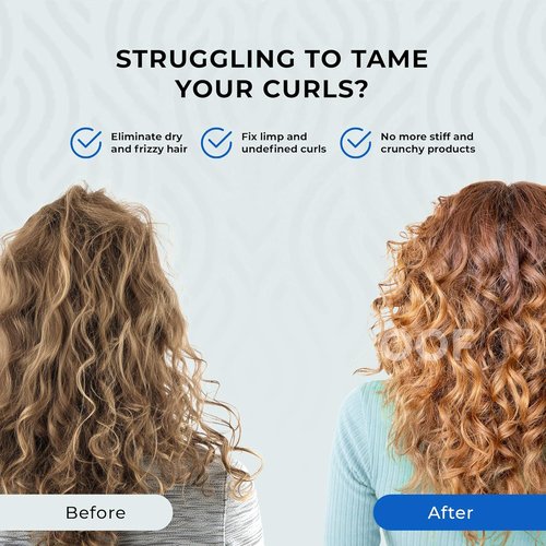Curly Bird | Curl Defining Styling Cream | Fragrance-Free & Family Friendly | Natural Ingredients, Medium Hold