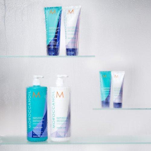 Moroccanoil Blonde Perfecting Purple Conditioner - Nourishing Formula for Radiant Hair | 8.5 Fl Oz