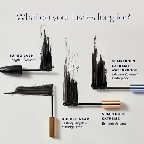 Estée Lauder Sumptuous Extreme Lash Multiplying Volume and Length Mascara | 01 Extreme Black, Travel Size, 0.09 Fl Oz
